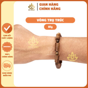 Vòng tay trầm hương trụ trúc - trầm tốc việt