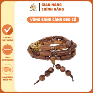 Vòng Tay & Vòng Cổ Trầm Sánh Tự Nhiên Size 10/12mm Việt - Tặng Hộp Nhung Cao Cấp - Trầm Hương Tự Nhiên