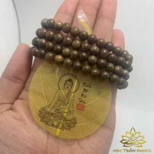 lá bồ đề + vòng trầm