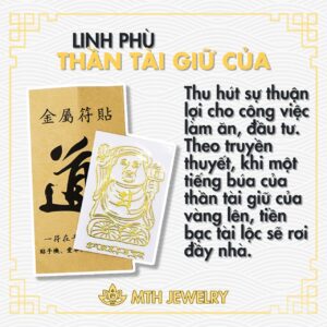 Linh phù, linh phù thần tài giữ của