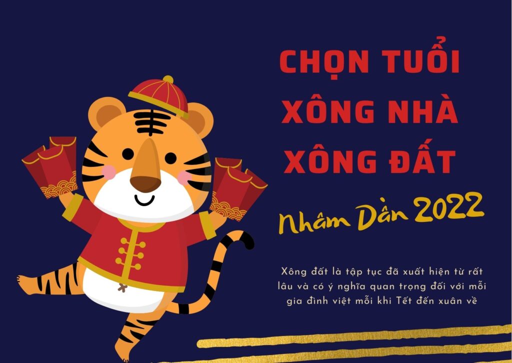 Cách chọn tuổi xông nhà, xông đất 2022, năm Nhâm Dần (3)