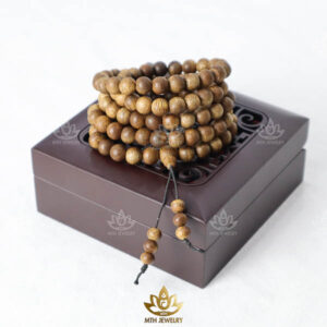 VÒNG TRẦM HƯƠNG 108 HẠT TỐC RỪNG LOẠI HAI (1)