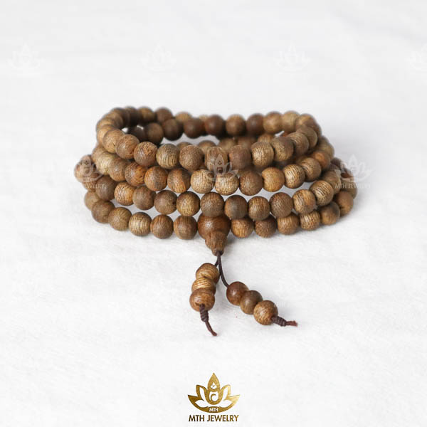 VÒNG TRẦM HƯƠNG 108 HẠT TỐC RỪNG LOẠI HAI (1)