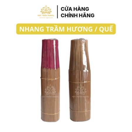 Nhang Trầm Hương / Quế Thơm Thờ Cúng 500g 29cm Sạch Tự Nhiên Không Hóa Chất