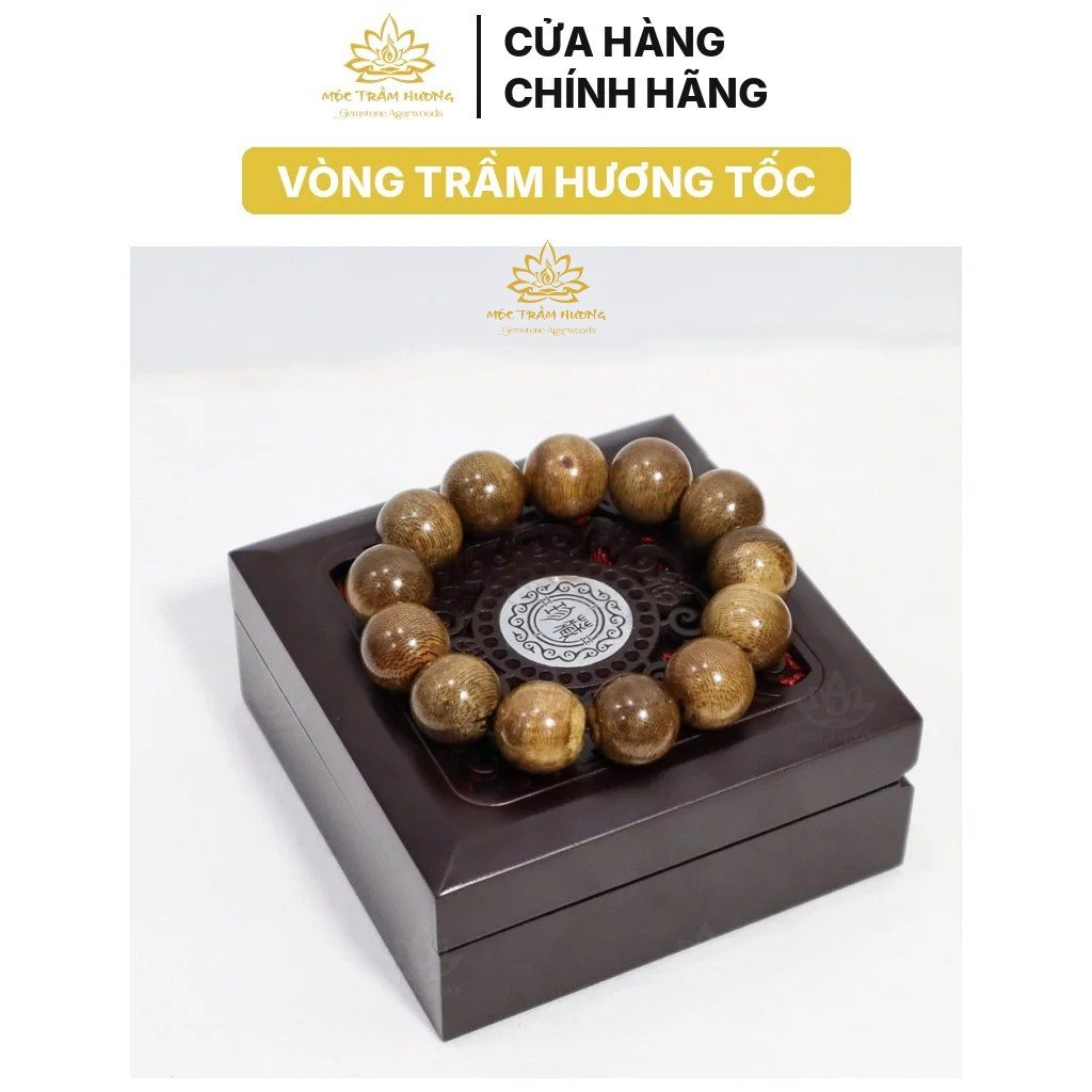 Vòng Tay Trầm Hương Tròn Đơn 18mm Trầm Tốc Việt – Tặng Túi Nhung/Nụ Trầm Vòng Tay Trầm Hương Tròn Đơn 18mm Trầm Tốc Việt – Tặng Túi Nhung/Nụ Trầm