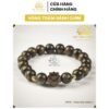 Vòng Tay Trầm Hương Tròn Đơn Sánh Chìm Sen Gỗ Sánh Size 6,7,8,10,12mm