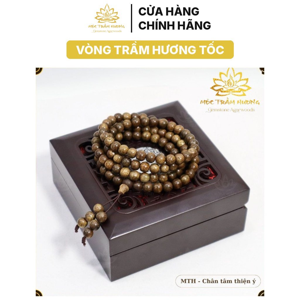 Vòng Tay Trầm Hương Cao Cấp Mộc Trầm Hương Chuỗi 108 (7mm) Trầm Tốc Việt Tự Nhiên Vòng Tay Trầm Hương Cao Cấp Mộc Trầm Hương Chuỗi 108 (7mm) Trầm Tốc Việt Tự Nhiên