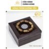 Vòng Tay Trầm Hương Trụ Trúc 10mm Trầm Tốc Việt