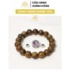 Vòng Tay Trầm Hương Tự Nhiên Tròn Đơn Tốc Việt Size 8/10/12/14mm – Charm