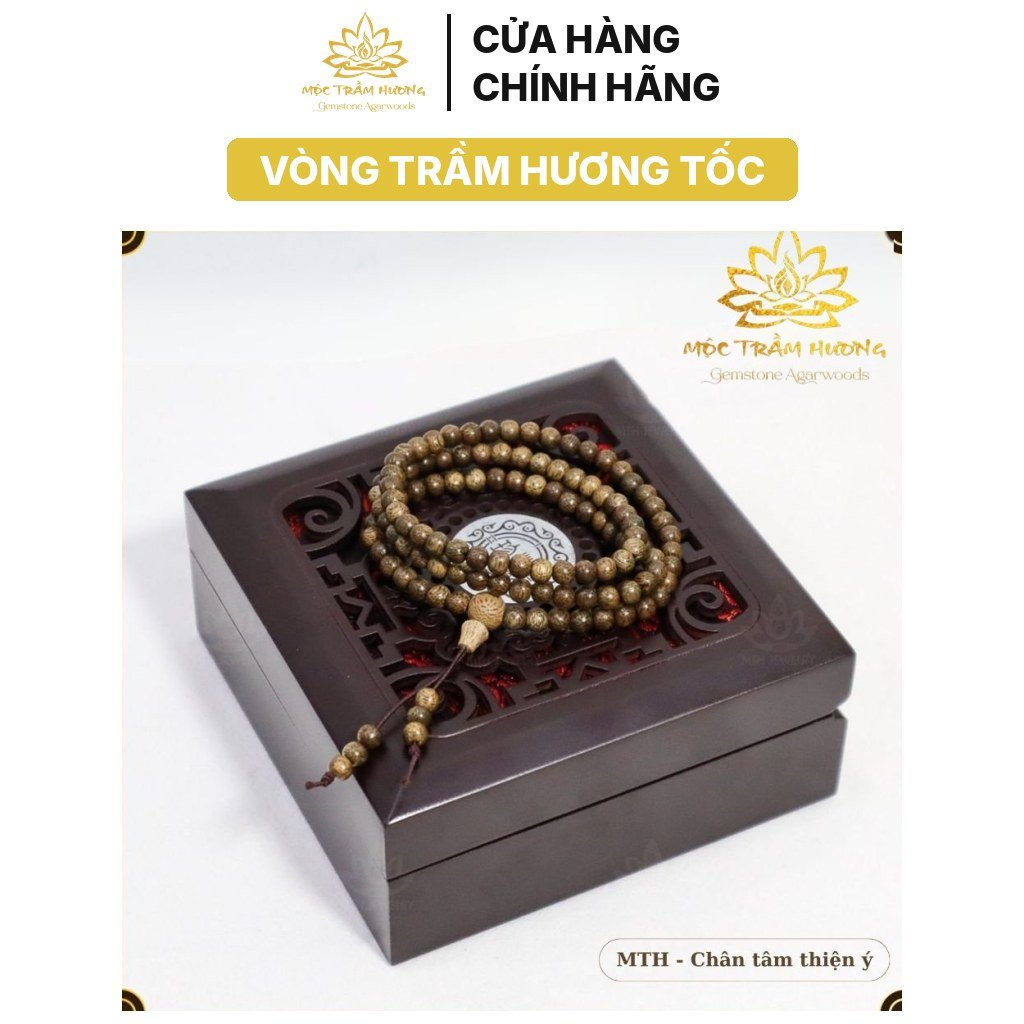 Vòng Tay Trầm Hương Chuỗi Tràng 108 Hạt Trầm Tốc Việt 4 mm Vòng Tay Trầm Hương Chuỗi Tràng 108 Hạt Trầm Tốc Việt 4 mm