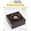 Vòng Tay Trầm Hương Cao Cấp Mộc Trầm Hương MTH Hạt Tròn Đơn 10mm Trầm Tốc Việt Tự Nhiên